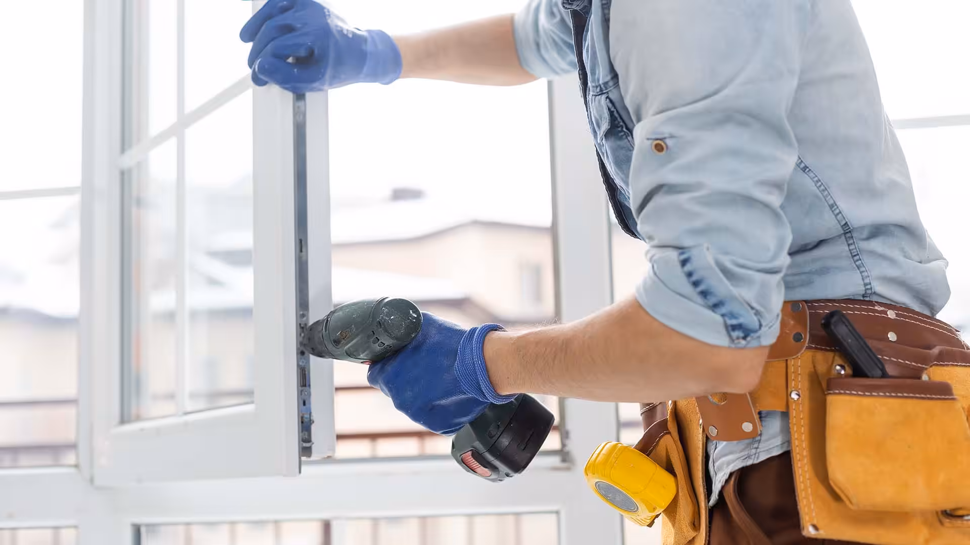 Energy-efficient window replacement installed by a home renovation contractor in Kansas City